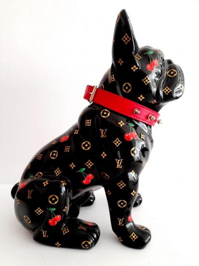 Patrick KONRAD - VUITTON Bulldog  - Sculpture 2