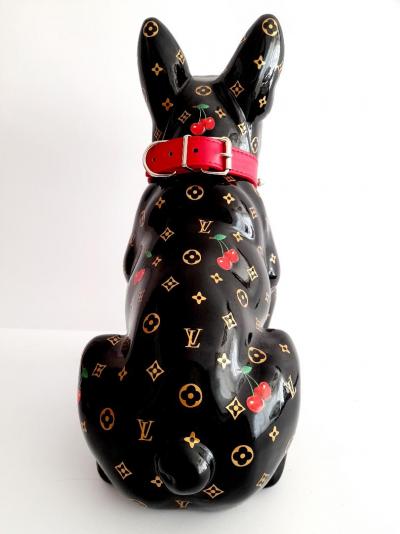 Patrick KONRAD - Louis Vuitton Cherry Bulldog - Sculpture - Revelations -  Plazzart