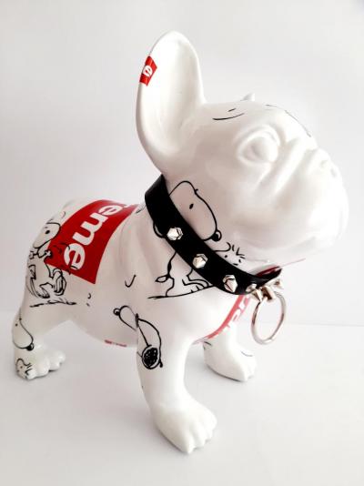 Patrick KONRAD - SUPREME SNOOPY Bulldog  - Sculpture 2