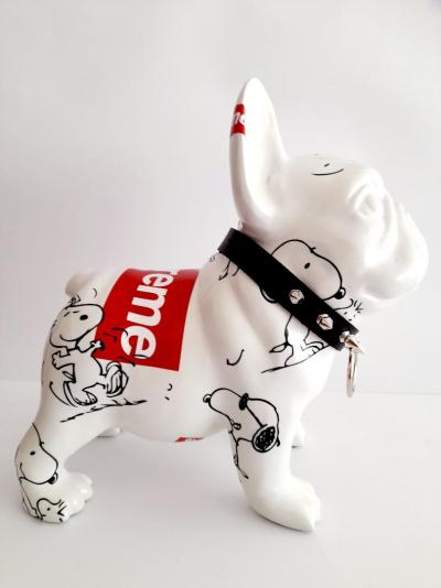 Patrick KONRAD - SUPREME SNOOPY Bulldog  - Sculpture 2