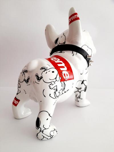 Patrick KONRAD - SUPREME SNOOPY Bulldog  - Sculpture 2