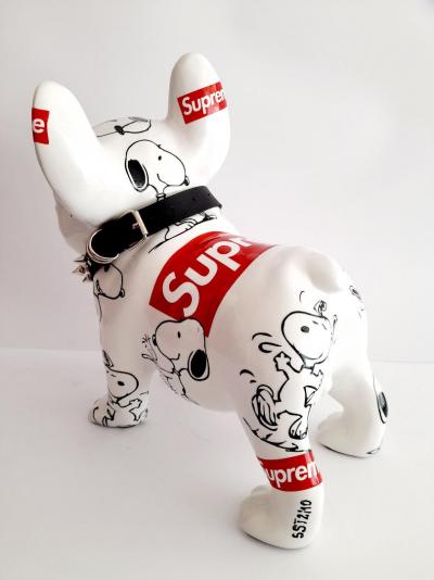 Patrick KONRAD - Louis Vuitton SUPREME Bulldog - Sculpture - Revelations -  Plazzart