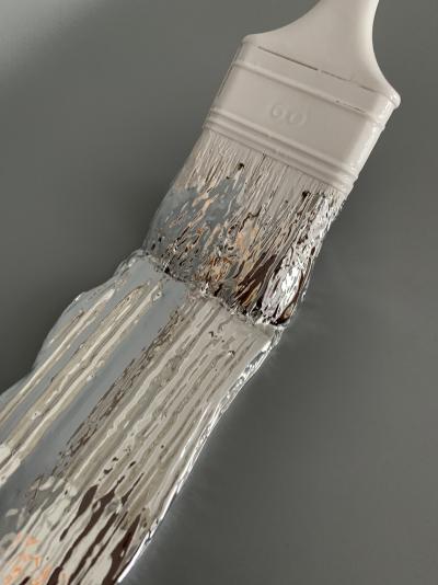 Santicri - Silver Brush, 2025 - Sculpture 2