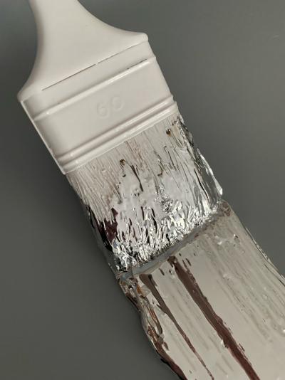 Santicri - Silver Brush, 2025 - Sculpture 2