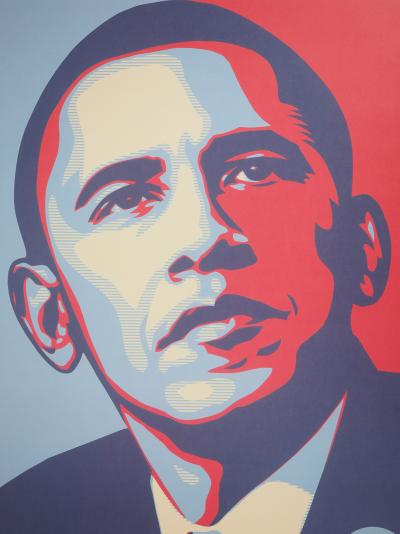 Shepard FAIREY (Obey) - Hope OBAMA - Impression offset 2