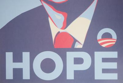 Shepard FAIREY (Obey) - Hope OBAMA - Impression offset 2