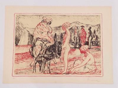 Salvatore FIUME - Somale - Hand signed screenprint 2