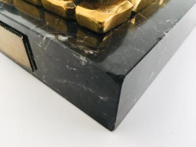 Salvador DALI (d’après) - Christ de Saint Jean de Croix - Sculpture en bronze signée 2