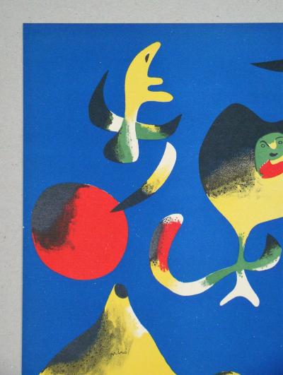 Joan MIRO - Air, 1937 - Lithographie en couleurs 2