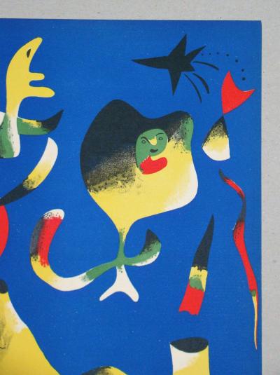 Joan MIRO - Air, 1937 - Lithographie en couleurs 2