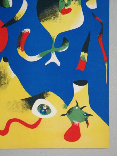 Joan MIRO - Air, 1937 - Lithographie en couleurs 2