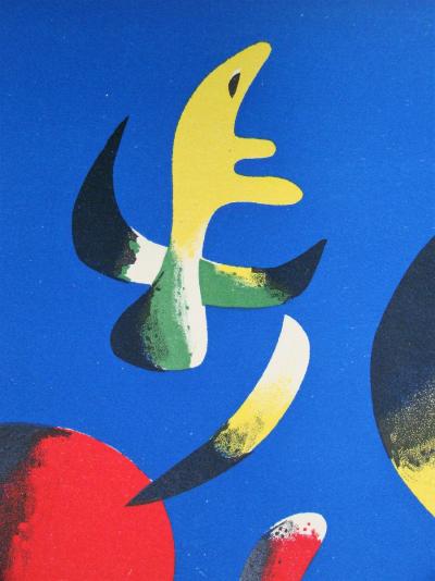 Joan MIRO - Air, 1937 - Lithographie en couleurs 2