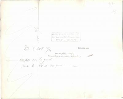 Robert DESCHARNES - Dali de dos - Photographie 2