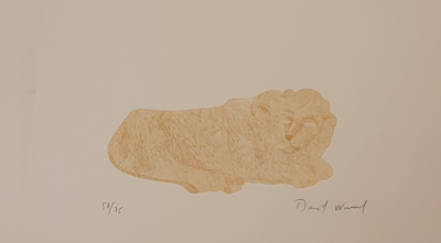 David WURTZEL - Le lion, 1980 - Lithographie signée au crayon 2