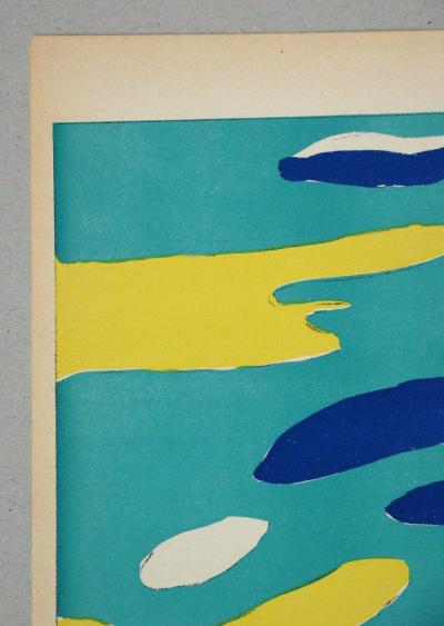 Fernand LEGER - Wasser, 1937 - Farblithografie 2