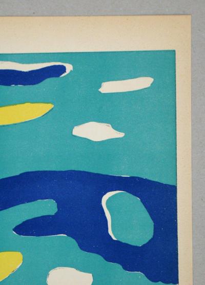 Fernand LEGER - Wasser, 1937 - Farblithografie 2
