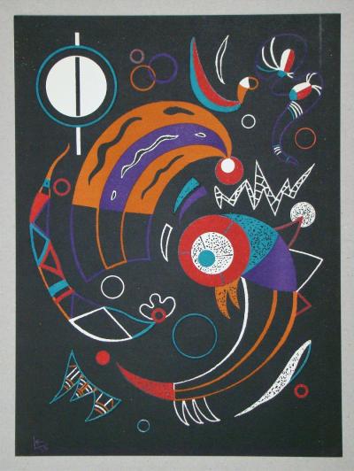 Vassily KANDINSKY (d’après) - Comètes, 1938 - Lithographie en couleurs 2