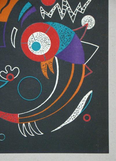 Vassily KANDINSKY (d’après) - Comètes, 1938 - Lithographie en couleurs 2