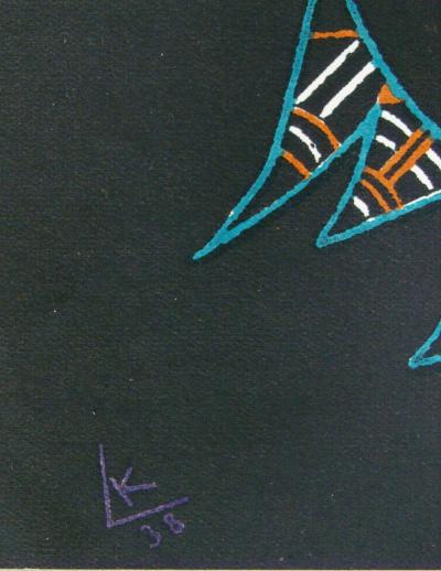 Vassily KANDINSKY (d’après) - Comètes, 1938 - Lithographie en couleurs 2