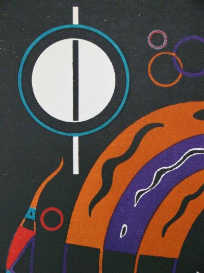 Vassily KANDINSKY (d’après) - Comètes, 1938 - Lithographie en couleurs 2