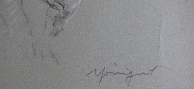 Edmond MOIRIGNOT - La femme mûre, 1970 - Lithographie originale signée au crayon 2