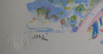Bernard LORIOT - Le phare, 1975 - Lithographie originale signée au crayon 2