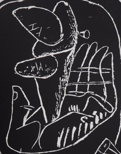 LE CORBUSIER  - Main et ésotérisme, 1964 - Lithographie originale signée 2