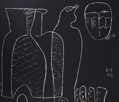 LE CORBUSIER - Nature morte à la main, 1964 - Lithographie originale signée 2
