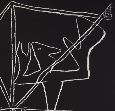 LE CORBUSIER  - Rêve surréaliste au taureau, 1964 - Lithographie originale signée 2