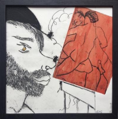 Sophie SAINRAPT - Érofable, 2008 - Gravure au carborundum signée 2