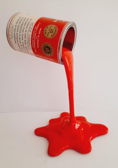 Delph@IN - Splash Campbell’s Soup - Warhol & Maryline - Sculpture 2