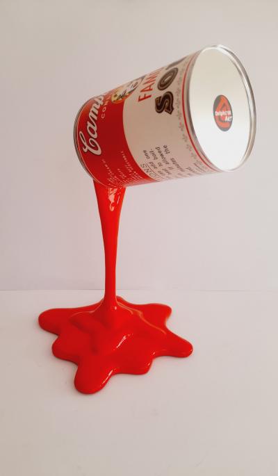 Delph@IN - Splash Campbell’s Soup - Warhol & Maryline - Sculpture 2