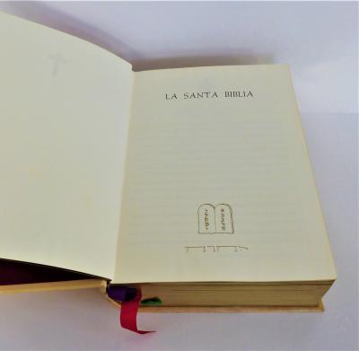Salvador DALI  (d’après) - La Santa Biblia, 1966 - Livre 2
