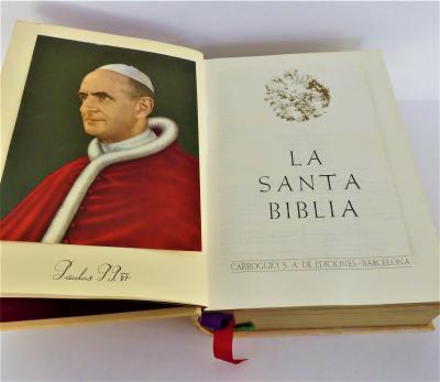 Salvador DALI  (d’après) - La Santa Biblia, 1966 - Livre 2