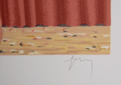 René MAGRITTE (after) - Les Enfants Trouvés : La Belle Captive, 1968 - Original lithograph 2