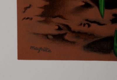 René MAGRITTE (after) - Les Enfants Trouvés : Les Grands Oiseaux sont ceux de l’Île au Trésor, 1968 - Lithograph 2