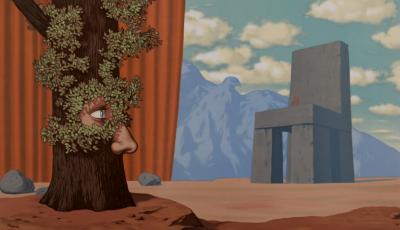René MAGRITTE (After) - Les Enfants Trouvés : Les Claires-Voies d’un Jeune Regard embaument la Fête d’un Vieil Arbre, 1968 - Lithograph 2