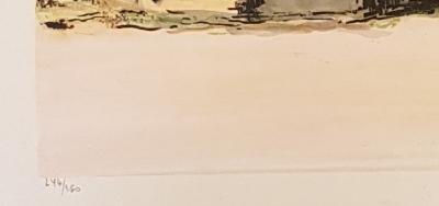 Jean Pierre LAURENT - La Fontaine, 1980 - Lithographie originale signée 2