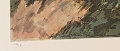 Jean Pierre LAURENT - La Porte des Allemands, 1980 - Lithographie originale signée 2