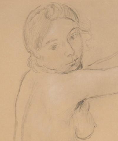 Maurice DENIS : Etude pour une des nymphes d’Eurydice, 1904 - Lithographie originale signée 2