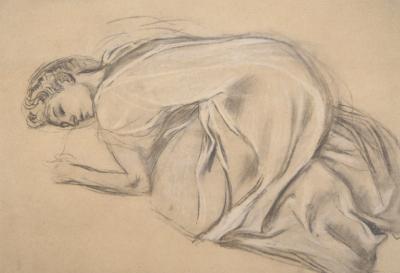 Maurice DENIS : Madelaine chez le Pharisien - Lithographie originale signée