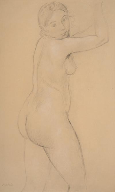 Maurice DENIS : Etude pour une des nymphes d’Eurydice, 1904 - Lithographie originale signée 2