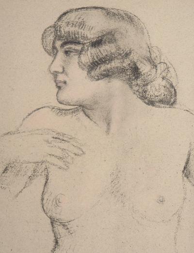 Maurice DENIS : Profil de femme - Lithographie originale 2