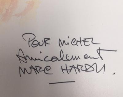Marc Hardy - Pierre Tombal - Affiche numérotée avec dessin 2