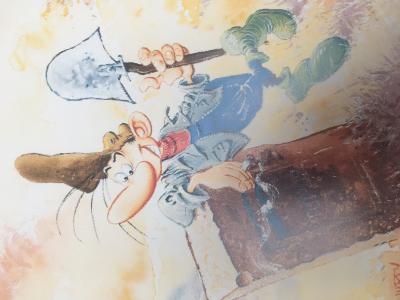 Marc Hardy - Pierre Tombal - Affiche numérotée avec dessin 2
