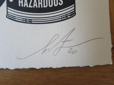 Shepard FAIREY (Obey) - Earth Crisis, 2015 - Impression typographique signée 2