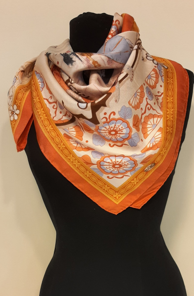 Frédérique SANTAL (d’après) - Les Marionnettes - Foulard en soie 2