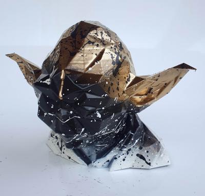 SPACO - Maitre yoda star wars, 2023 - Sculpture 2