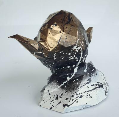 SPACO - Maitre yoda star wars, 2023 - Sculpture 2