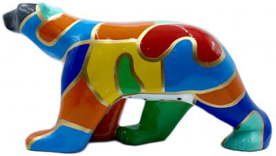 Déesse - Ours Extravagant - Sculpture signée 2